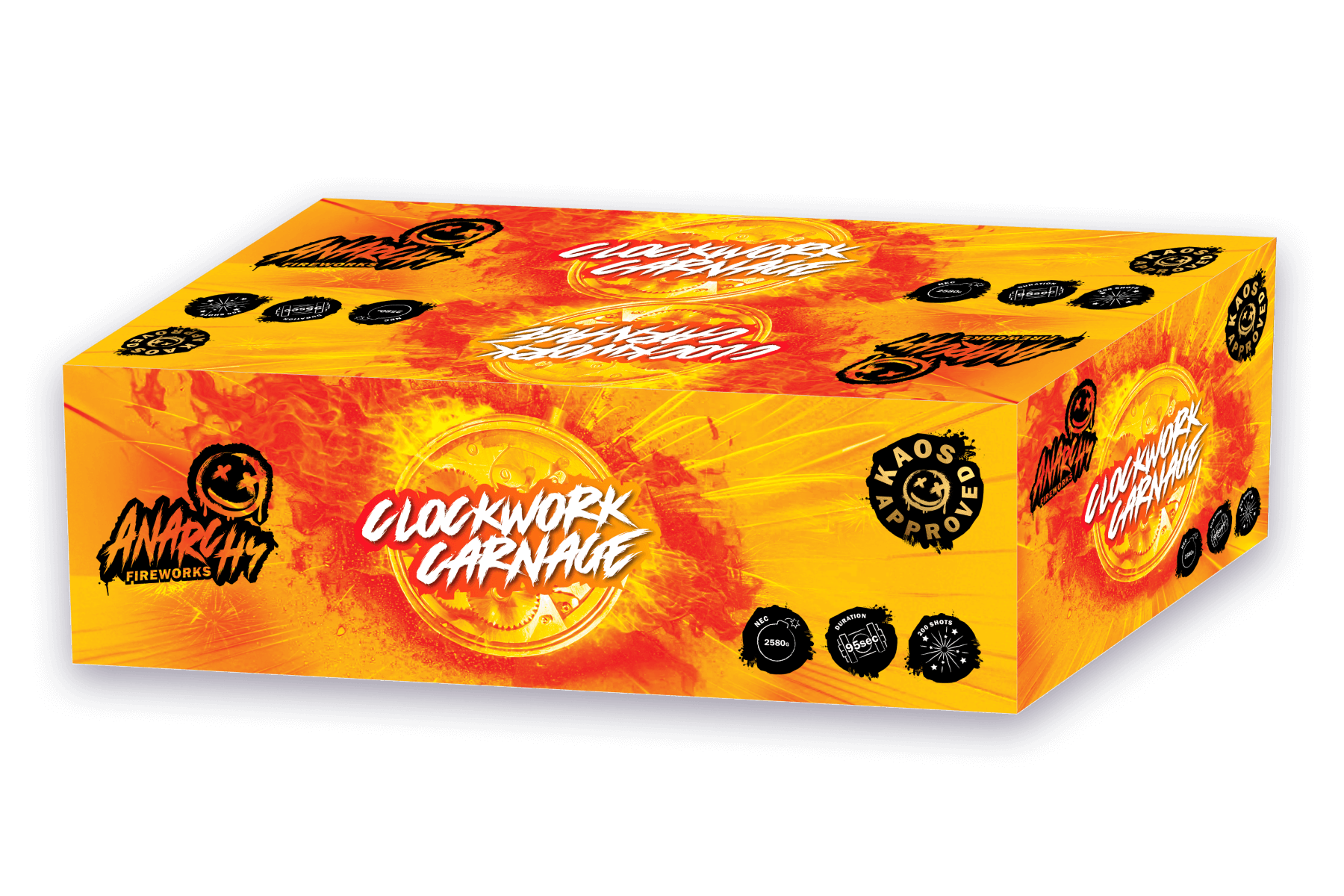 Anarchy Fireworks Product Clockwork Carnage